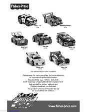 Fisher-Price Shake 'N Go Prototype Racer J3986 Instructions