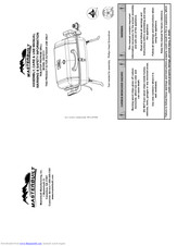 Masterbuilt 20030111 Care & Use Manual