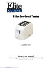 Maxi-matic Elite Cuisine ECT-6001 Instruction Manual