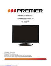 Premier TV-2966TFT Instruction Manual