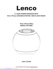 LENCO IPD-4600 User Manual