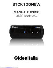 IdeaItalia BTCK100NEW User Manual