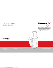 Kuvings JUICE EXTRACTOR Instruction Manual