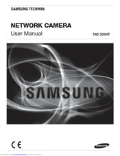 Samsung SND-3080CF User Manual