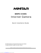 Minitar MWIPC-1510WG Quick Installation Manual