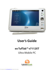 TabletKiosk TufTab v7112XT User'smanual