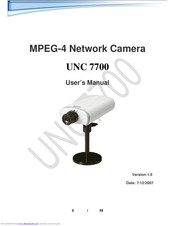 UNC 7700 User Manual