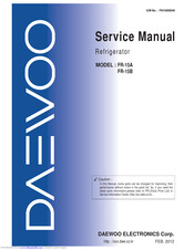 Daewoo FR-15A Service Manual