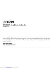Kinivo BTX350 User Manual