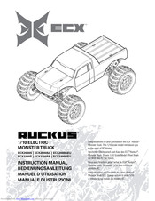 ECX Ruckus ECX2000SEU Manuel D'utilisation