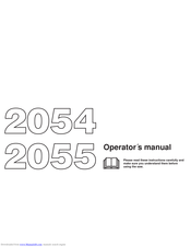Jonsered 2054 Operator's Manual