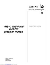 Varian VHS-6 Instruction Manual