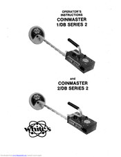 whites Coinmaster 2/DB series 2 Operator Instructions Manual