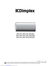 Dimplex ARC20W User Manual