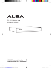 Alba STB102XI Instruction Manual