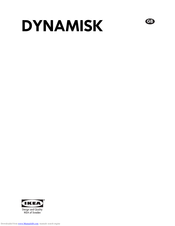 IKEA DYNAMISK User Manual