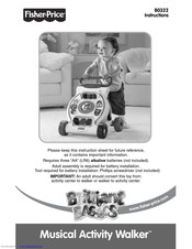 Fisher-Price B0322 Instructions Manual