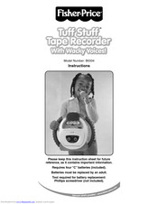 Fisher-Price Tuff Stuff B0334 Instructions Manual