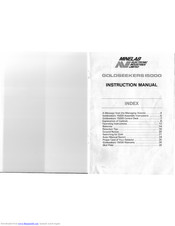 Minelab Goldseekers 15000 Instruction Manual