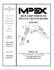 IMPEX IGS-411 Owner's Manual
