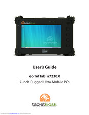 TabletKiosk eo TufTab a7230X User Manual