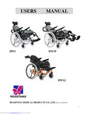 Heartway Medical Products HW1 User Manual