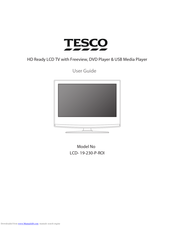 Tesco LCD-19-230-P-ROI User Manual