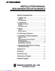 FURUNO GP-50 MARK-3 Installation Manual