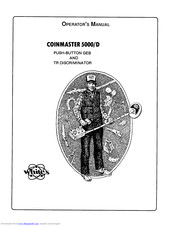 whites conmaster 5000/D Operator's Manual
