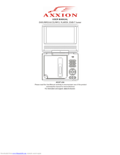 Axxion ADVP-206 User Manual