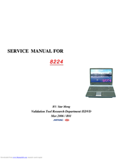 Mitac 8224 Service Manual