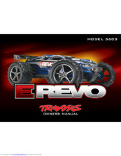 Traxxas E Revo 5603 Owner's Manual