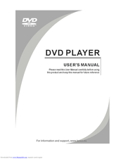 Lenco dvd player User Manual