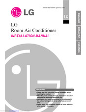 LG Room air conditioner Installation Manual