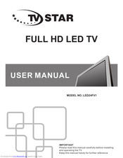 TV Star LED24FV1 User Manual
