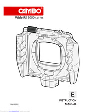 Cambo Wide RS 5000 series Instruction Manual