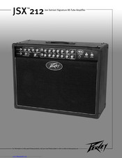 Peavey JSX 212 Joe Satriani Signature User Manual