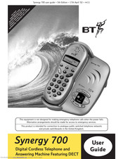 BT Synergy 700 User Manual