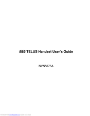 Motorola i885 Telus User Manual