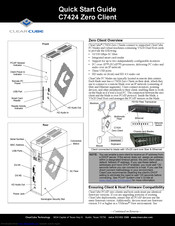 Clearcube C7424 Quick Start Manual