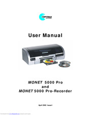 Copytrax MONET 5000 Pro-Recorder User Manual