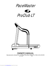 Aerobics PaceMaster ProClub LT Owner's Manual