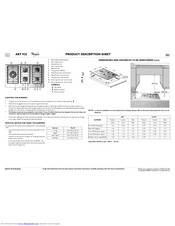 Whirlpool AKT 680 Product Description Sheet