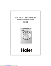 Haier HTD1068 Instruction Manual