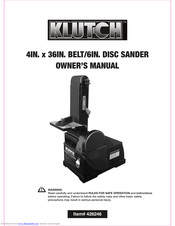 Klutch 426246 Owner's Manual