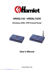 Hamlet HRDSL742 User Manual