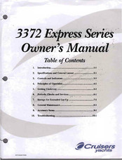 Cruisers Yachts 3372 Express Series Owner's Manual