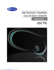 D-Max 650 TVL Manual