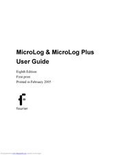 Fourier MicroLog User Manual