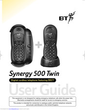 BT Synergy 500 Twin User Manual